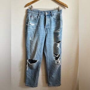 MISS SIXTY Everyday MS3 Light Blue Distressed Jeans